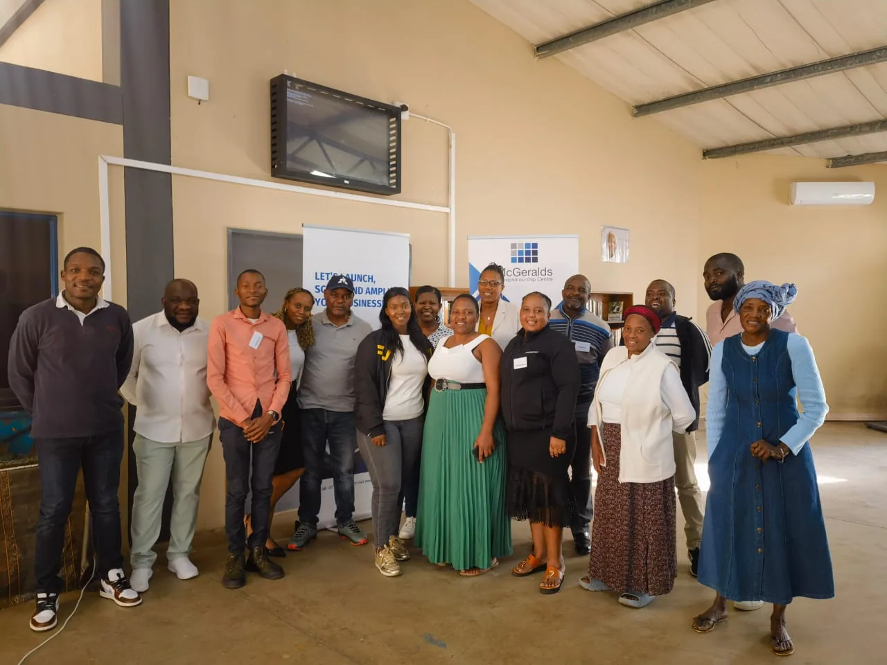 Partners and visitors