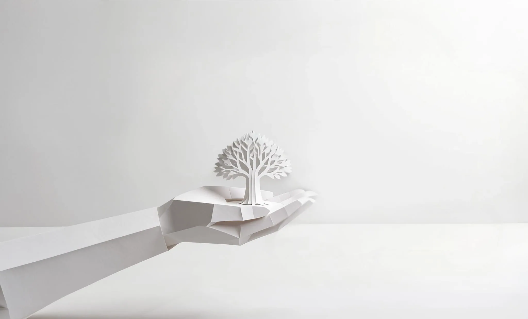 Business Incubation, a paper-craft artwork